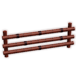 Corrupted Bamboo Fence