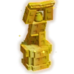 Golden Hotdog Statue