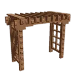 Large Wood Arbour