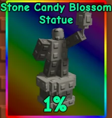 Stone Candy Blossom Statue
