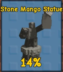 Stone Mango Statue