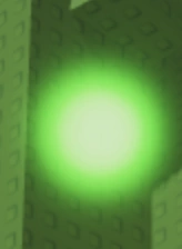 Shining Green Orbs