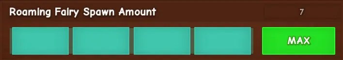 2. Roaming Fairy Spawn Amount