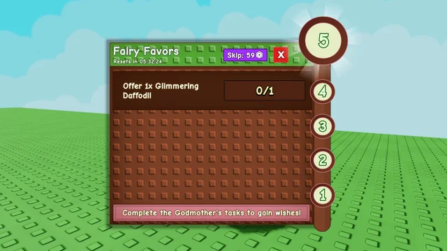 Fountain Power System - Skip Difficult Quests