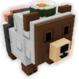 Grow a Garden Sushi Bear pets image